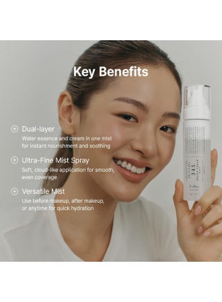 Dr.Althea 345 Relief Cream Mist | Hydrating Facial Mist with Rice Extract | Soothing Care for Sensitive Skin | Vegan Korean Skincare (100ml) - view 3